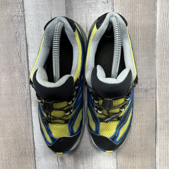 Salomon XA Pro Trail Hiking Running Shoes Blue Yellow Size M5 I W6.5 159817 - Picture 4 of 11